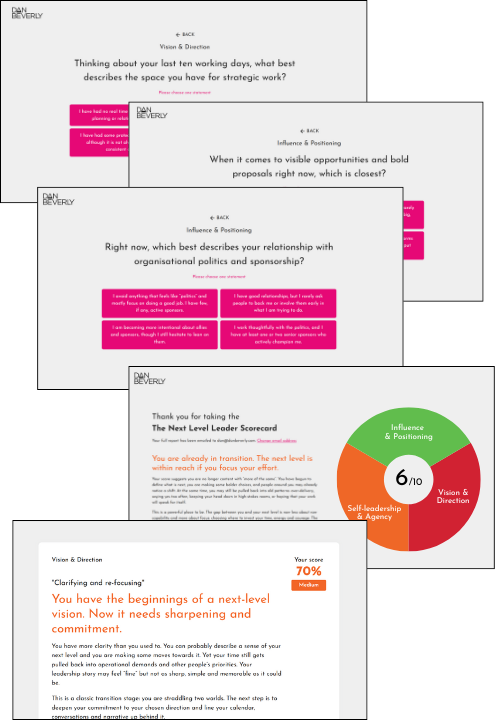Next Level Leadership Scorecard